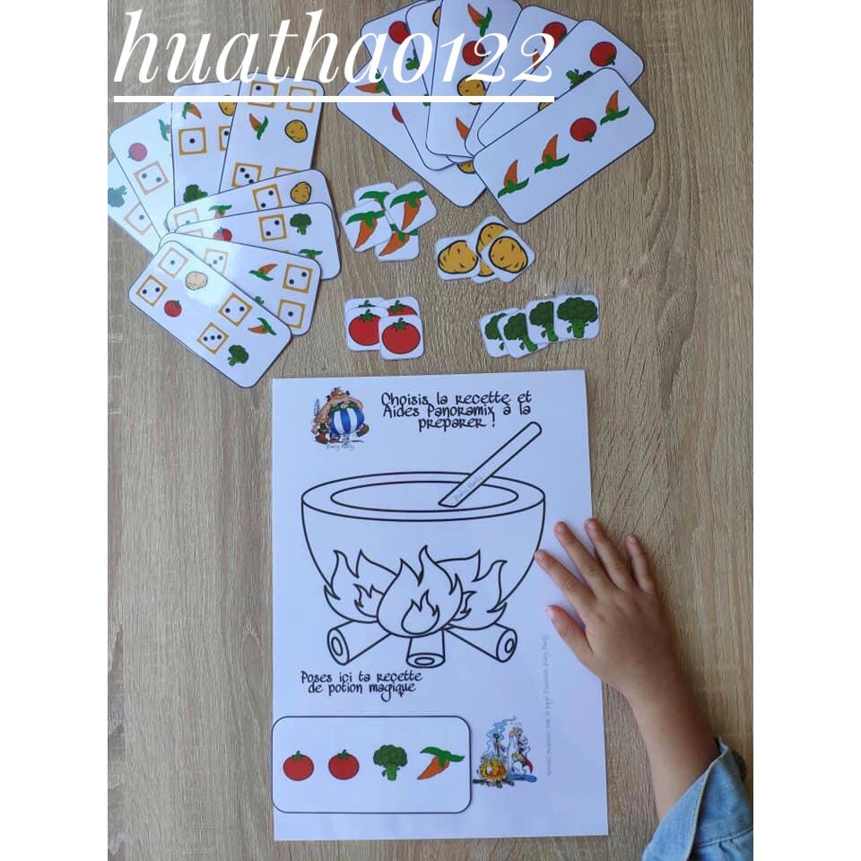 Tôi là một đầu bếp-học liệu phương pháp Montessori- đồ chơi nấu ăn