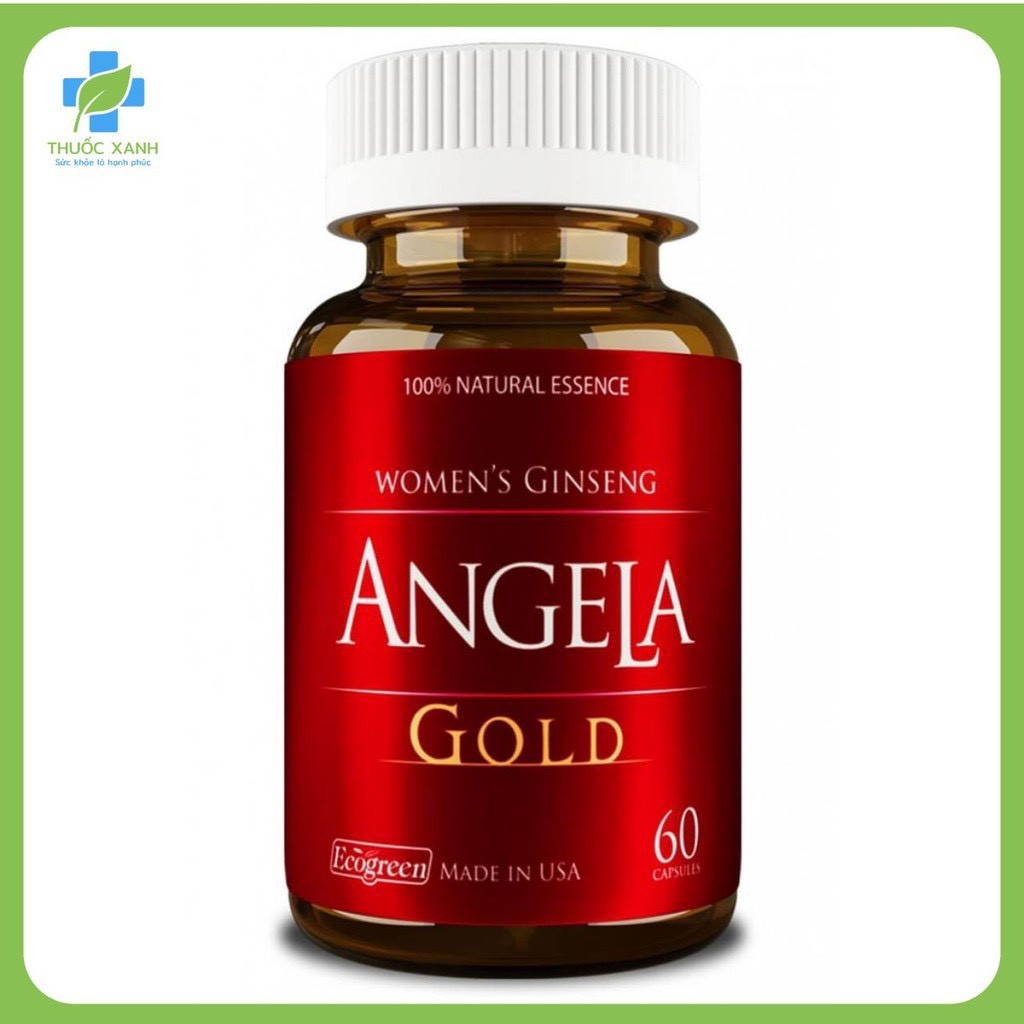 Viên uống sâm Angela Gold hỗ trợ cân bằng nội tiết