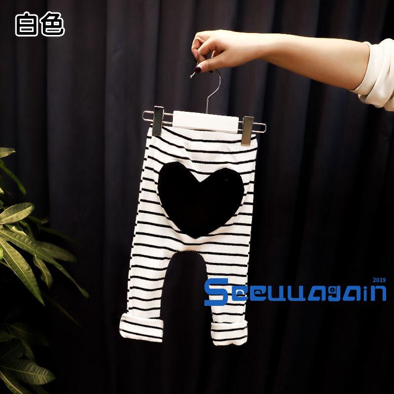 Quần Dài Cotton Kẻ Sọc Cho Bé Gái