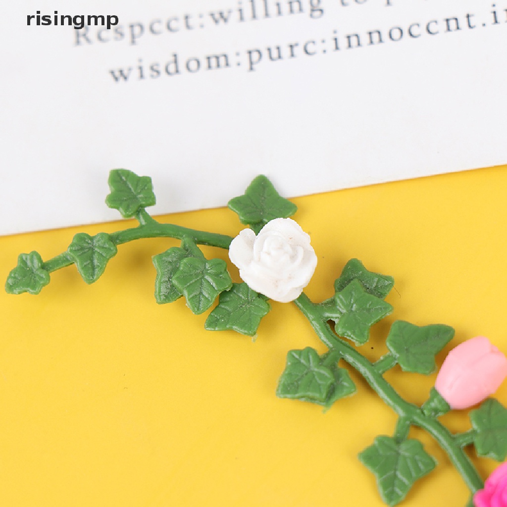 Mô Hình Dây Mây Dùng Trang Trí Nhà Búp Bê / Tỷ Lệ 1: 12 ♨Trên đó