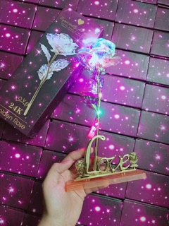 Hoa Hồng Galaxy Phát Sáng