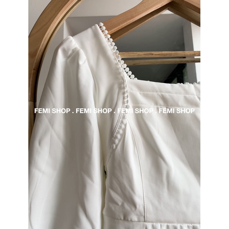 Đầm - váy trắng midi 2001 Thời Trang Váy Femi | BigBuy360 - bigbuy360.vn