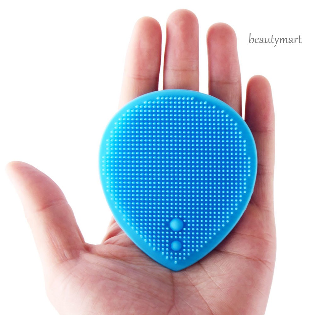 [Hàng mới về] Cọ chà mặt silicon tẩy mụn đầu đen và da chết