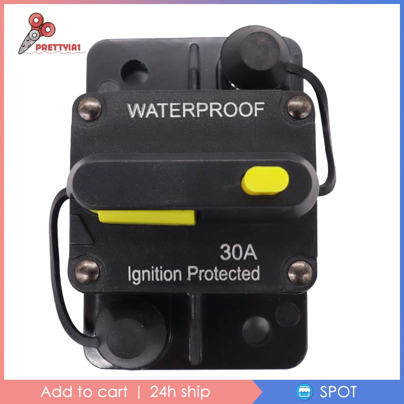 Cầu Dao Tự Ngắt Mạch Chống Thấm Nước IP67 12V-48V 30-300