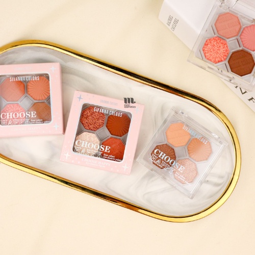 Bảng Phấn Mắt 4 Ô Sivanna Colors Choose Happy Eye x Cheek Shadow Palette