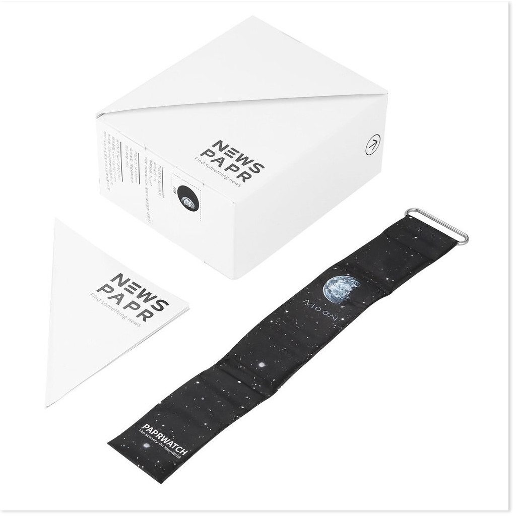 Đồng hồ giấy độc lạ BH 1 THÁNG  Đồng hồ nam nữ Led điện tử bằng giấy chống nước, thông minh, thời trang 8226