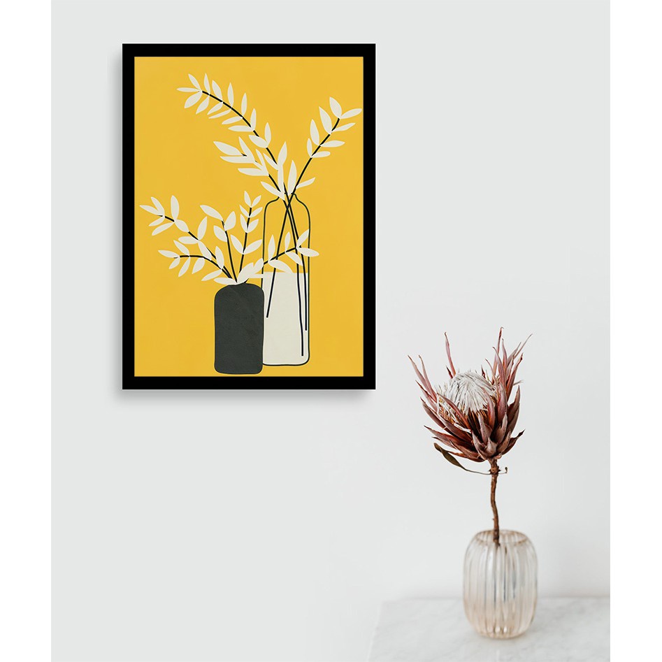 Khung Ảnh Khung Tranh Treo Tường Mặt Kính Chất Lượng Cao Decor Phòng Ngủ Phòng Khách Phong Cách Hàn Quốc