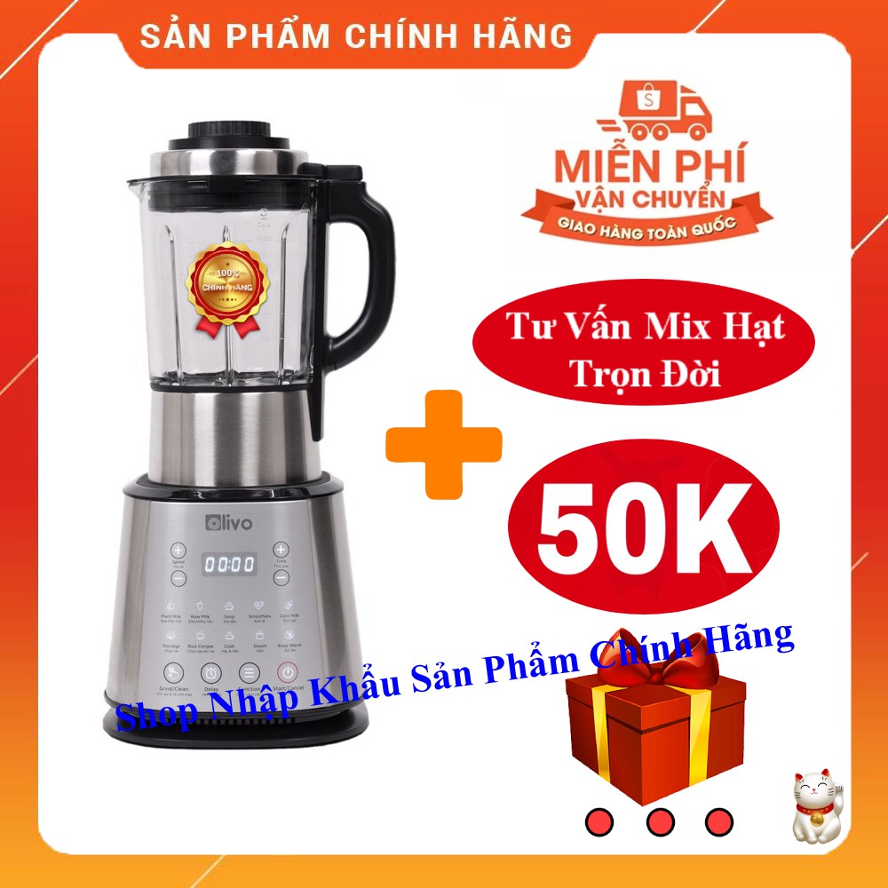 [CHÍNH HÃNG] Máy Làm Sữa Hạt OLIVO X20 - Thương Hiệu Mỹ
