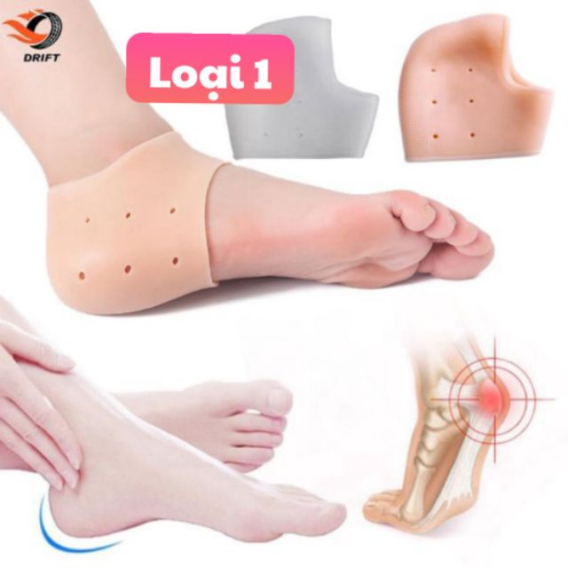 (Loại 1) Sét 2 Miếng Bọc Gót Chân Silicon