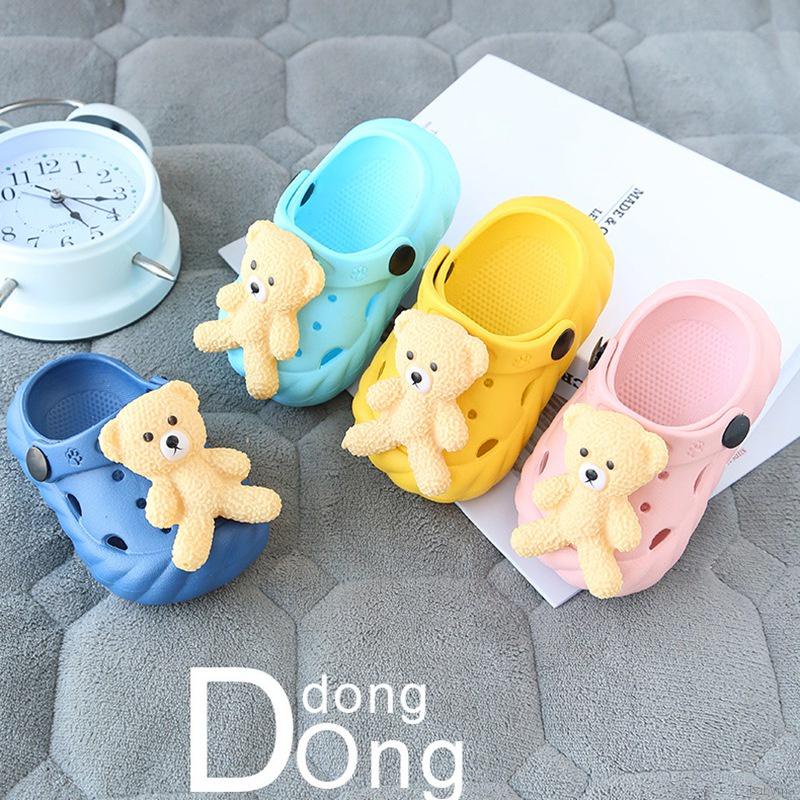 Dép đi trong nhà chống trượt chống sốc thiết kế dễ thương dành cho trẻ nhỏ