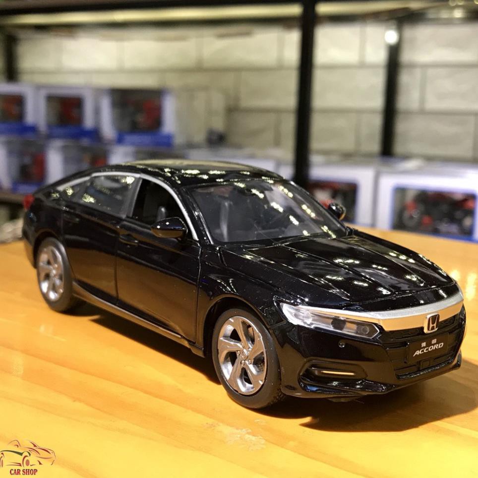 Xe mô hình hợp kim Honda Accord Sport Turbo tỉ lệ 1:32 màu đen