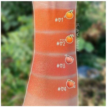 Phấn Má Trái Đào Kiss Beauty Tông Cam Fruit Blush - Tặng kèm cọ | BigBuy360 - bigbuy360.vn