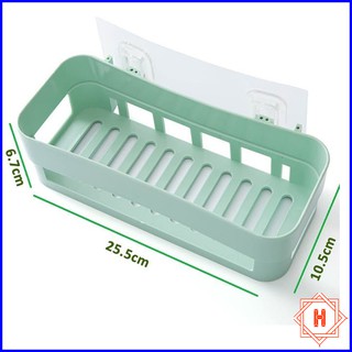KỆ ĐỰNG ĐỒ NHÀ TẮM DÁN TƯỜNG TIỆN DỤNG { H }