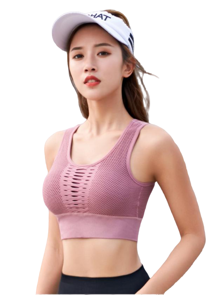 Áo Tập Gym Nữ [Nâng Ngực] , Đồ Tập Gym Nữ Phối Lưới Sexy , Áo Bra Tập Gym Nữ Phối Vân Tinh Tế , Mã A1002