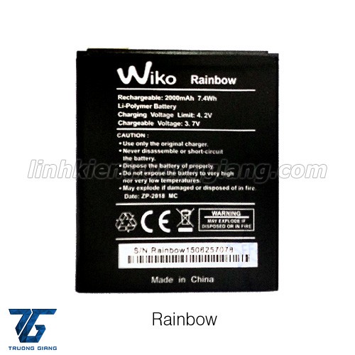 Pin Wiko RainBow Lite zin/RainBow zin