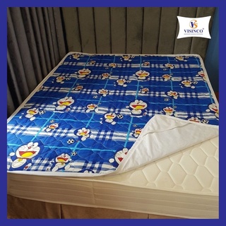 Tấm Lót Chống Thấm Bảo Vệ Nệm 4 Lớp VISINCO Cho Bé Yêu Dày Êm và Thoáng Hơn - Ga Chống Thấm Bốn Lớp Chỉ Có Tại VISINCO