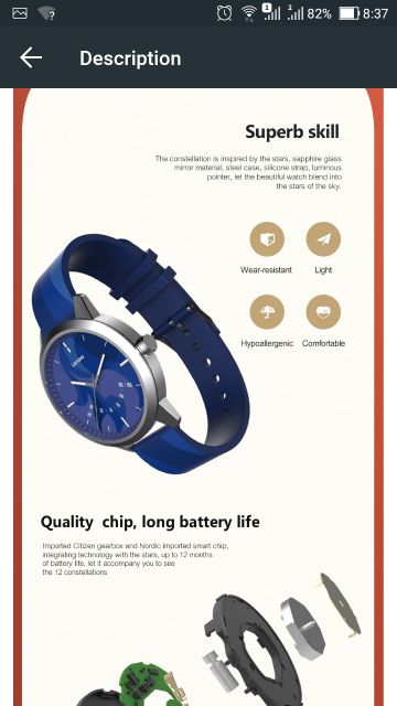 Đồng hồ thông minh Lenovo watch 9 Constellation