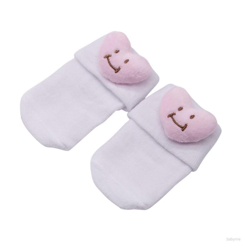 Tất cotton giữ ấm chống trượt cho bé