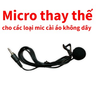 Micro thay thế cho các loại micro không dây, sony boya, saramonic, coyun, rode