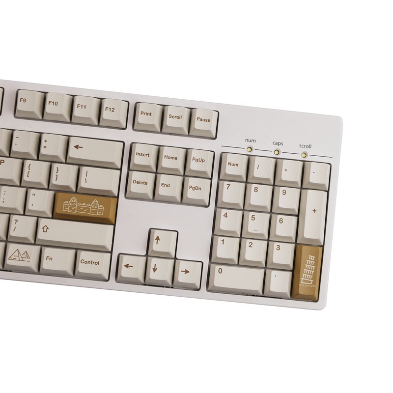 Keycaps GMK Civilizations, 140 phím keycaps Cherry Profile DYE-SUB Cá nhân hóa GMK Keycaps cho bàn phím cơ