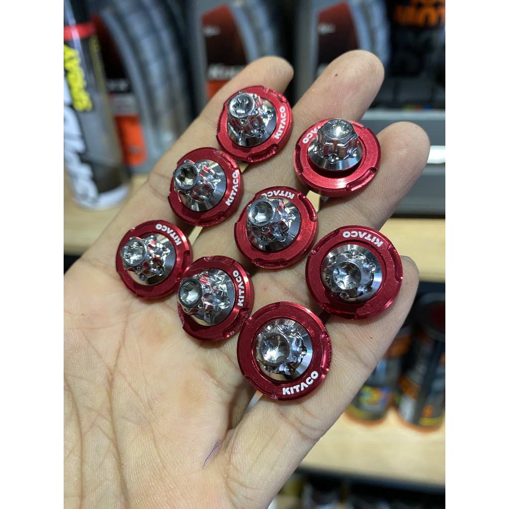 1 lông đền kitaco 8li đỏ