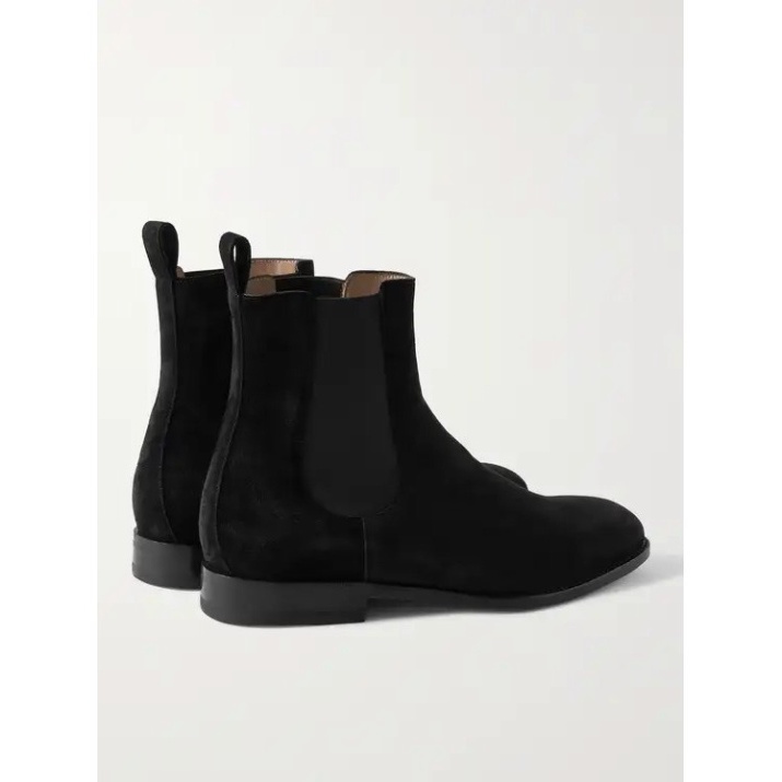 Chelsea Boots nam màu đen chất liệu da lộn thời trang | BigBuy360 - bigbuy360.vn