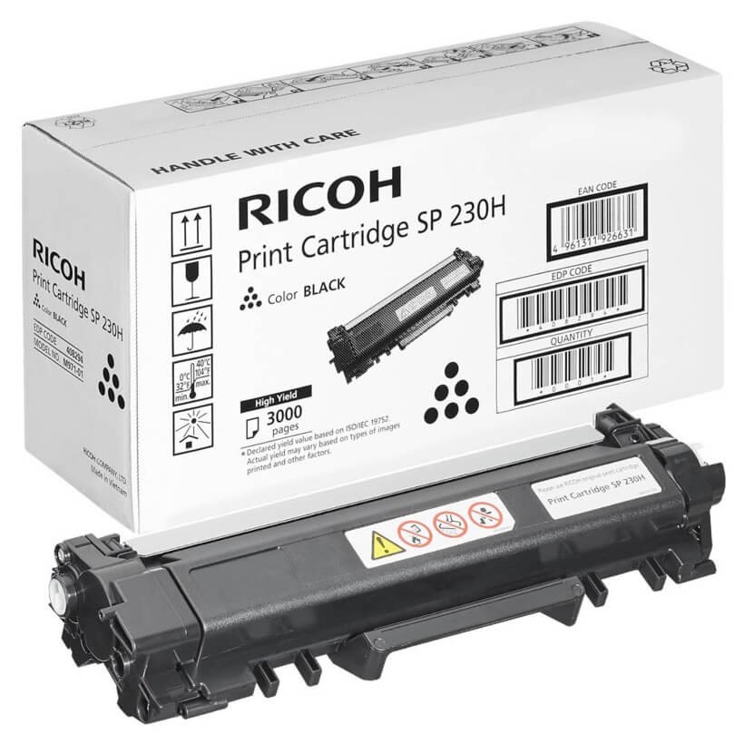 Hộp Mực SP230 Cho Máy In Ricoh Sp 230DNW, 230SFNW - Phôi mới không phải Gọt