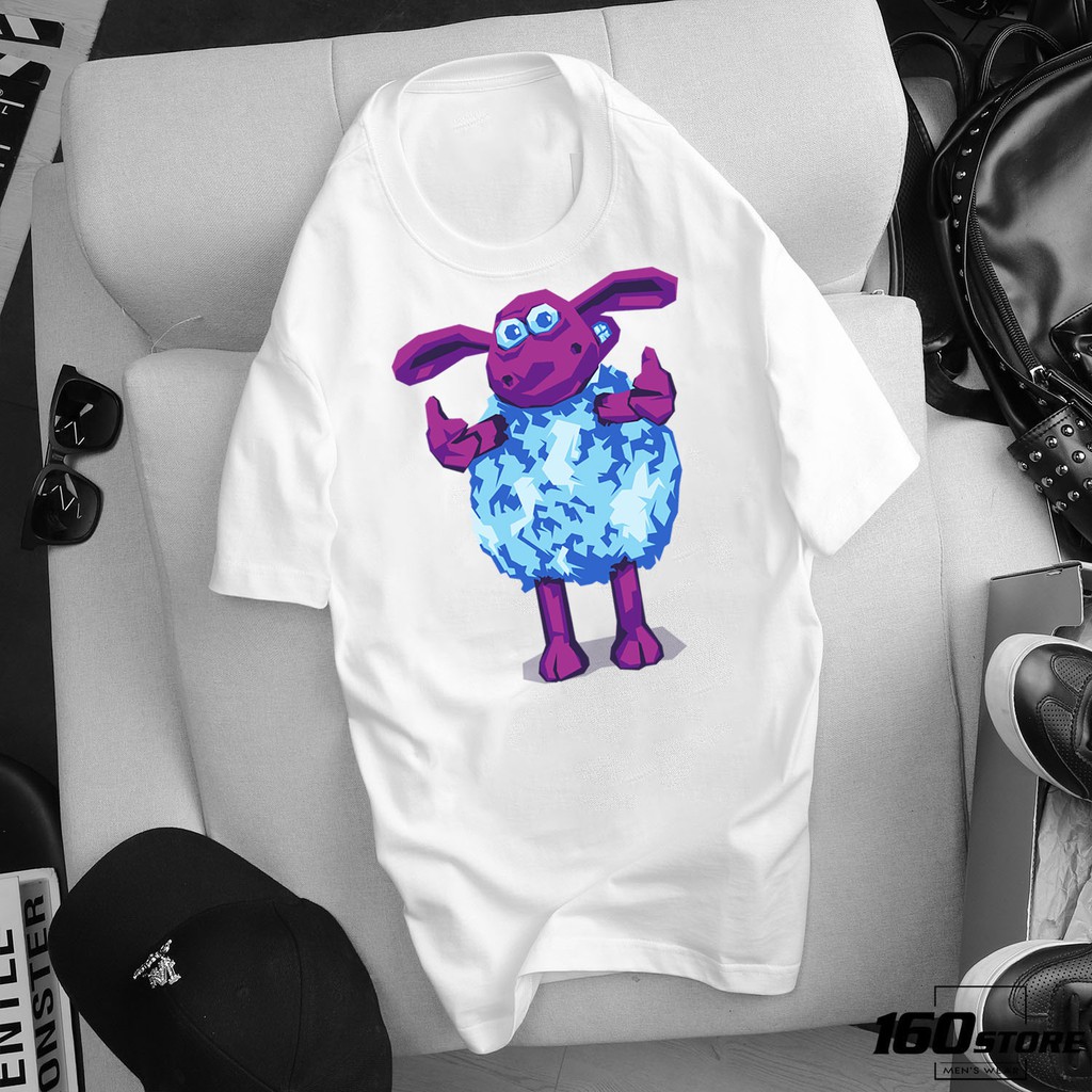 ÁO PHÔNG BÉ GÁI Những Chú Cừu Thông Minh SHAUN THE SHEEP IN HÌNH CÓ 1 KHÔNG 2 CHO BẠN THÂN ĐI CHƠI - 927