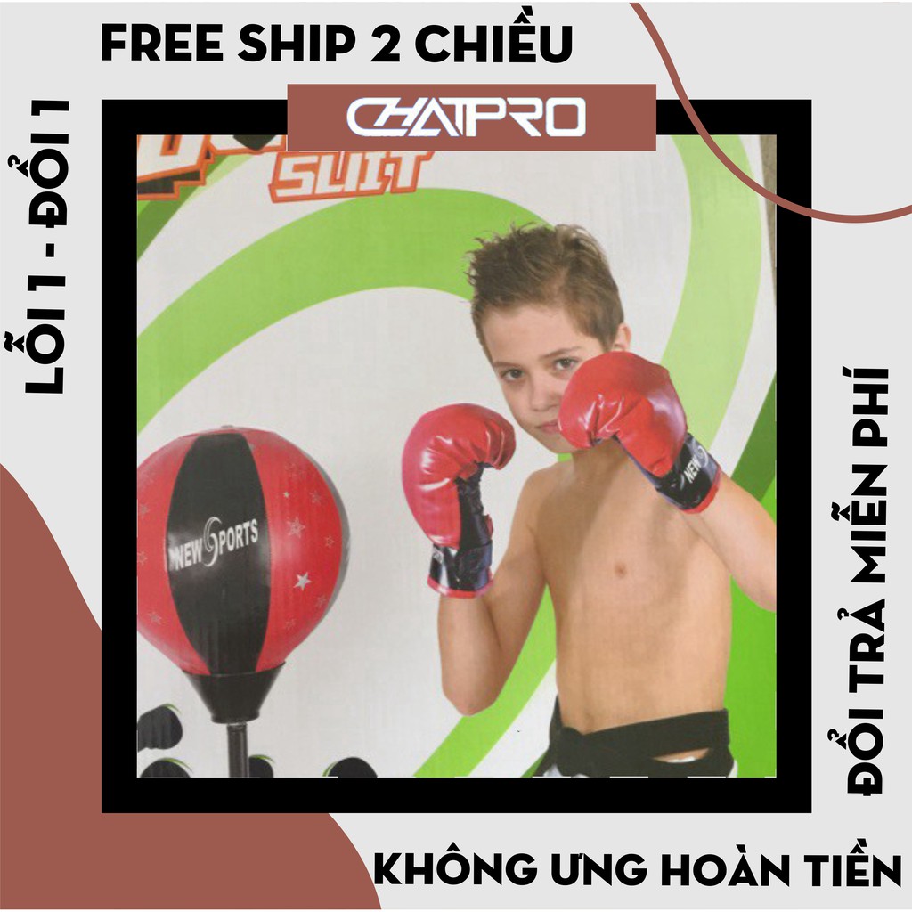 bộ đồ chơi đấm bốc cho bé, bộ đấm bốc boxing cho bé luyện tập phản xạ