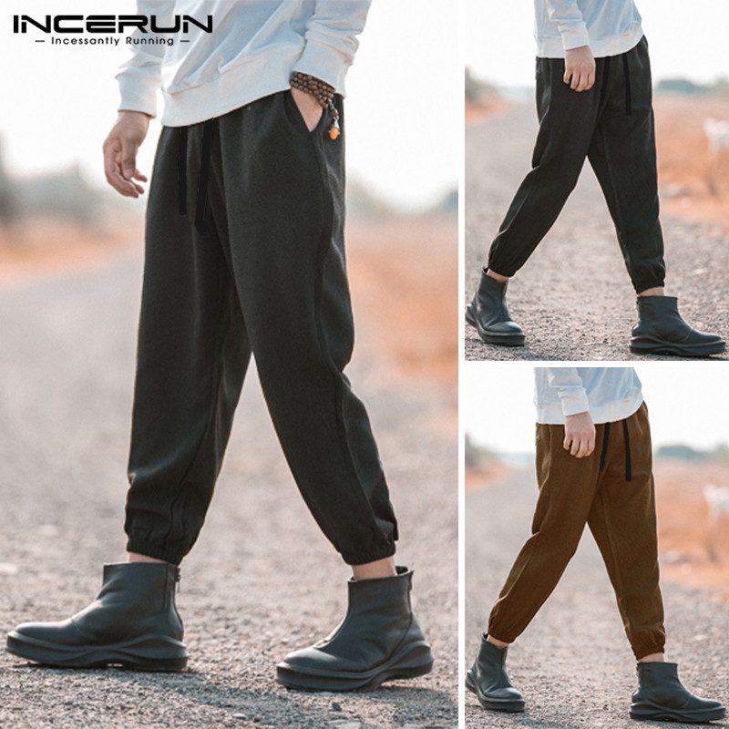 Quần dài INCERUN thiết kế thời trang dành cho nam giới | BigBuy360 - bigbuy360.vn