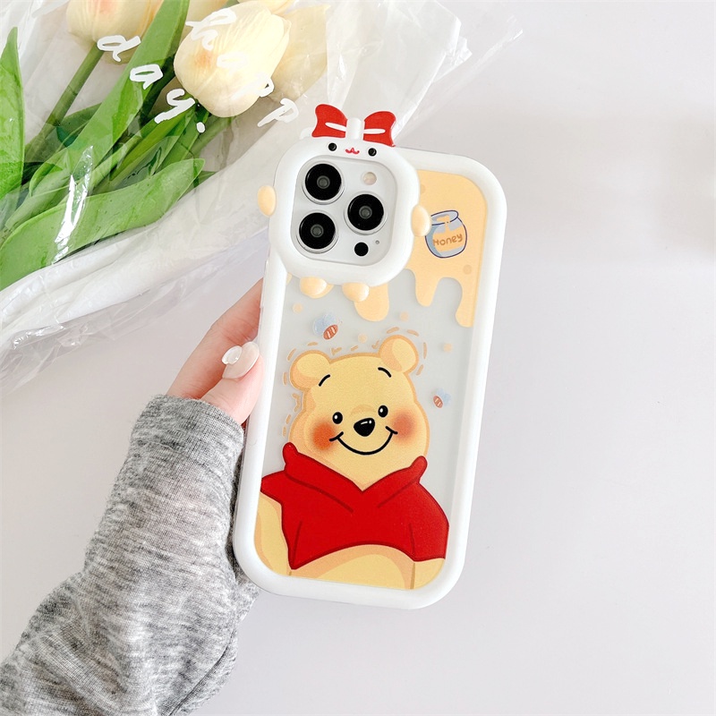 Ốp lưng iphone camera nơ gấu honey 6/6plus/6s/6splus/7/7plus/8/8plus/x/xs/11/12/13/14/pro/max/promax/plus/shin/case