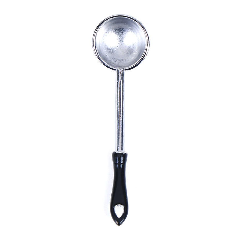 [superhomestore]2Pcs 1:12 Dollhouse miniature accessories mini stir fry spoon cooking spoon