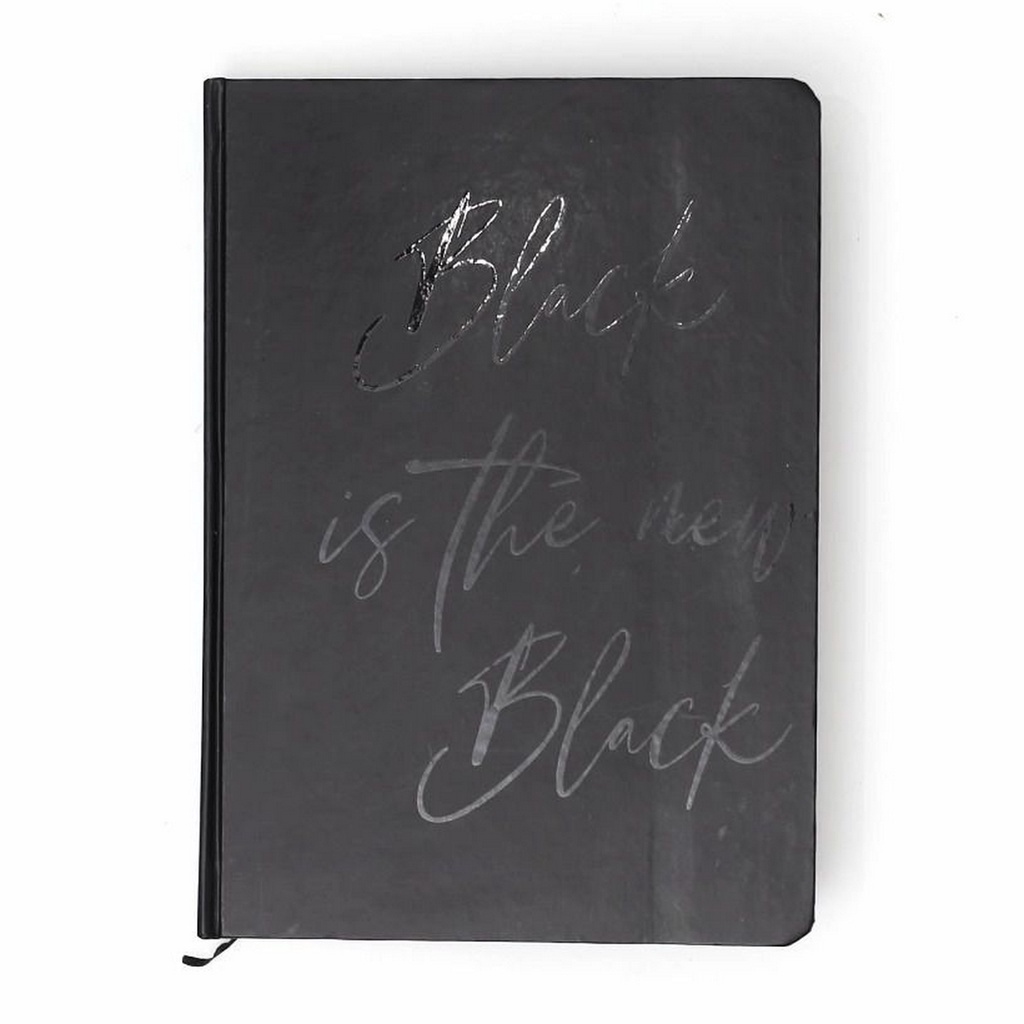 Sổ tay Crabit Plain Black is the new black - The Black Book 130GSM 1561001