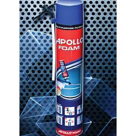 Keo bọt  nở Apollo Foam dùng để trám, bít khe hở chống ồn từ bên ngoài