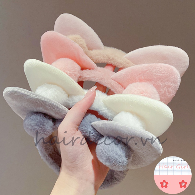 Hàng mới về Băng đô tai mèo dễ thương phong cách Hàn Quốc