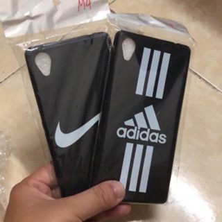 Ốp dẻo đen Sony M4 logo đẹp