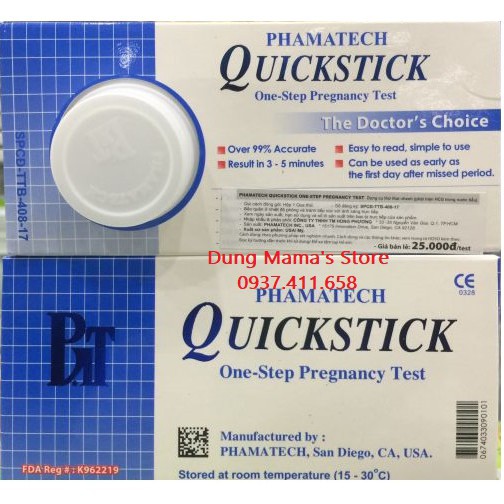 Que thử thai Quickstick Cao cấp