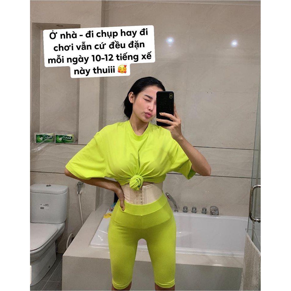 Gen bụng phối ren thoáng khí, không cộm, không cấn ngực
