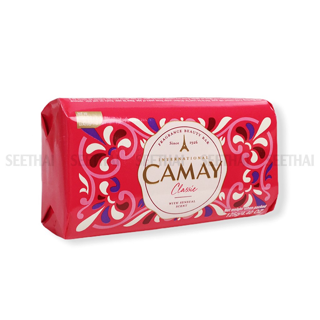 Xà Bông Camay Classic hương thơm cổ điển 125g xà bông nhập khẩu Indonesia soap