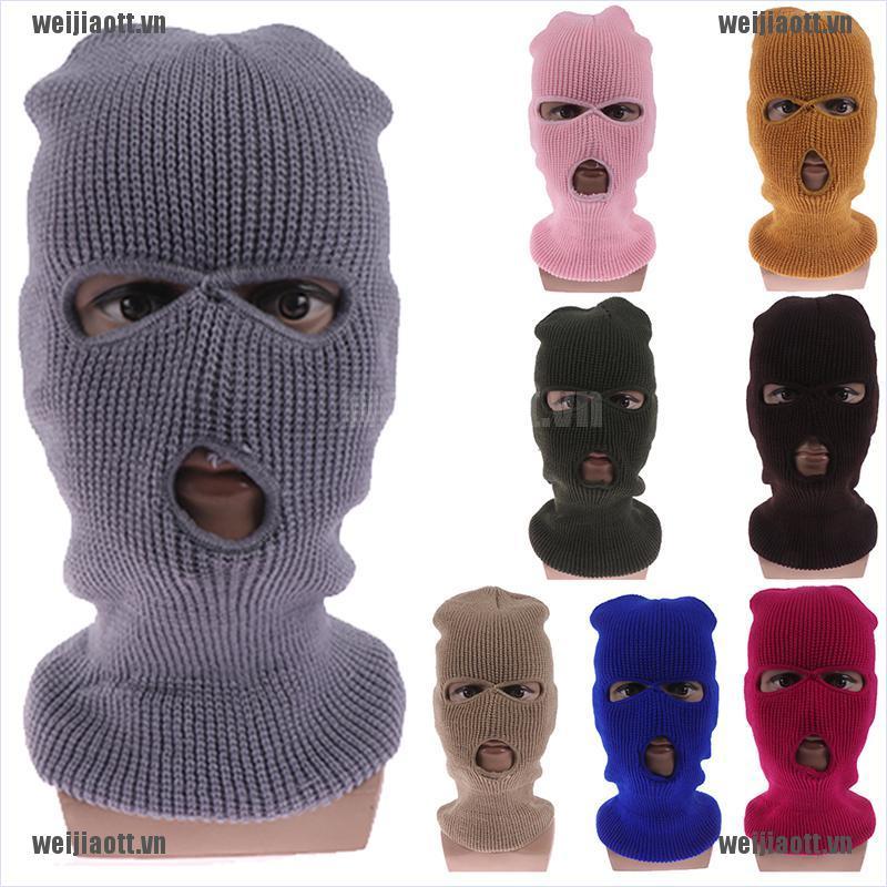 Mũ Len Che Mặt 3 Lỗ