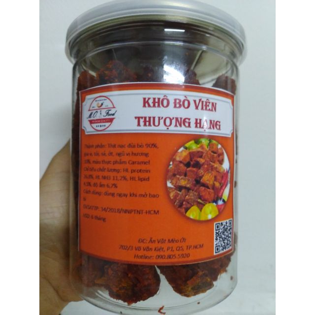 250gr Khô bò viên giòn thượng hạng | BigBuy360 - bigbuy360.vn