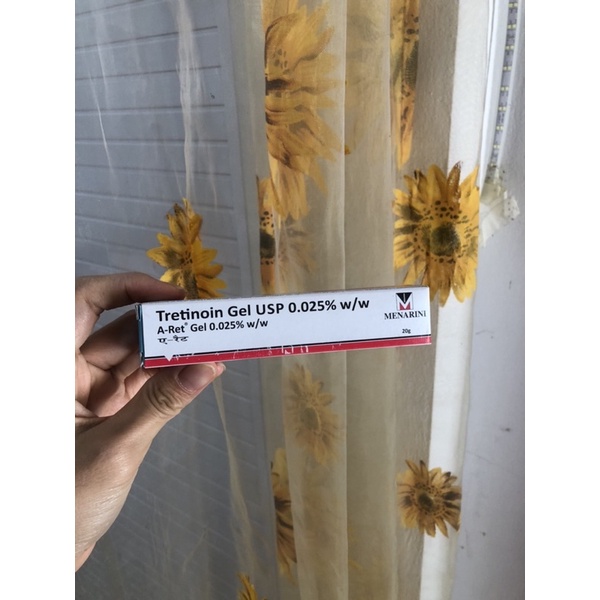 Tretinol Aret Usp Menarini Gel Ấn Độ