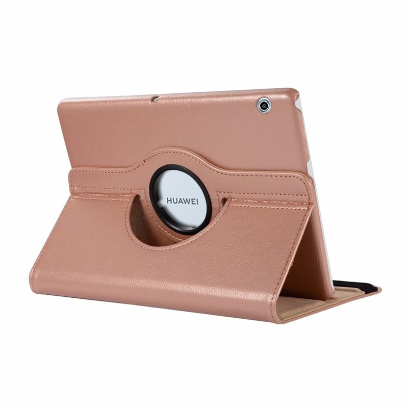 Huawei MediaPad T3 10 9.6inch AGS-L09-L03 W09 Leather Cover 360 Rotating Tablets  Case+Pen