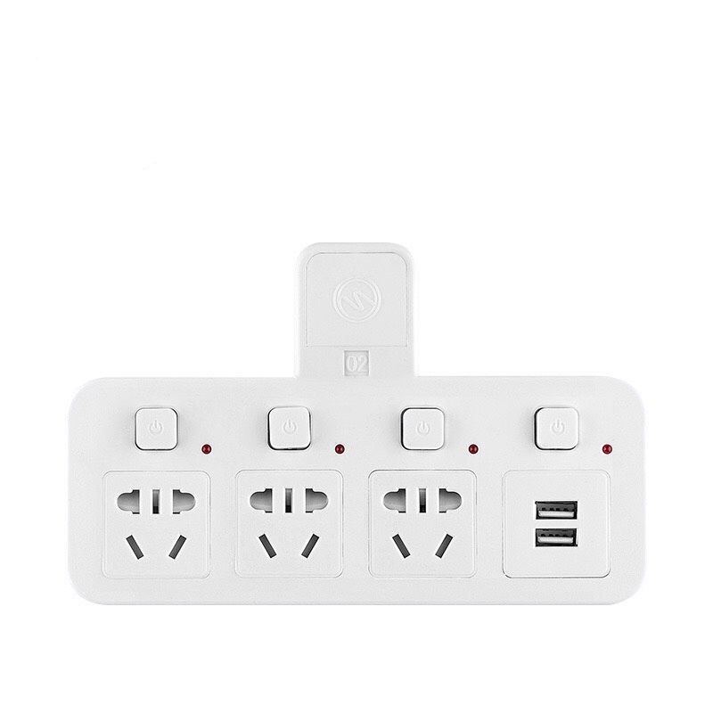 CHIA Ổ ĐIỆN ĐA NĂNG BẢN ĐẶC BIỆT Kết hợp Đèn + Cổng Sạc USB + Chống Giật + Chống Sét- Bảo hành 1 đổi 1-MIPIPISHOP