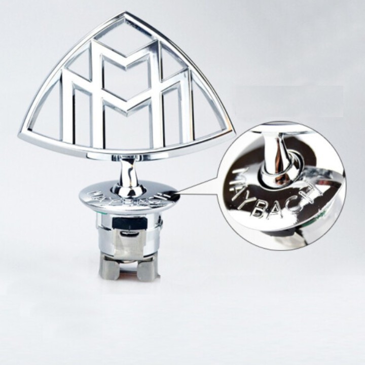 Logo Maybach nắp capo đầu xe ô tô, dùng độ cho xe Mercedes cao cấp: Mã MB2669