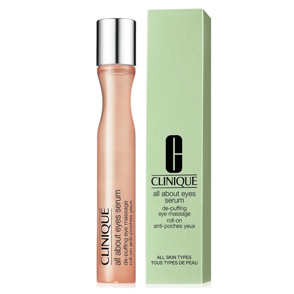 TINH CHẤT CHỐNG QUẦNG THÂM VÀ BỌNG MẮT CLINIQUE ALL ALBOUT EYES SERUM DE-PUFFING EYE MASSAGE 15ML NHẬP KHẨU CHÍNH HÃNG -