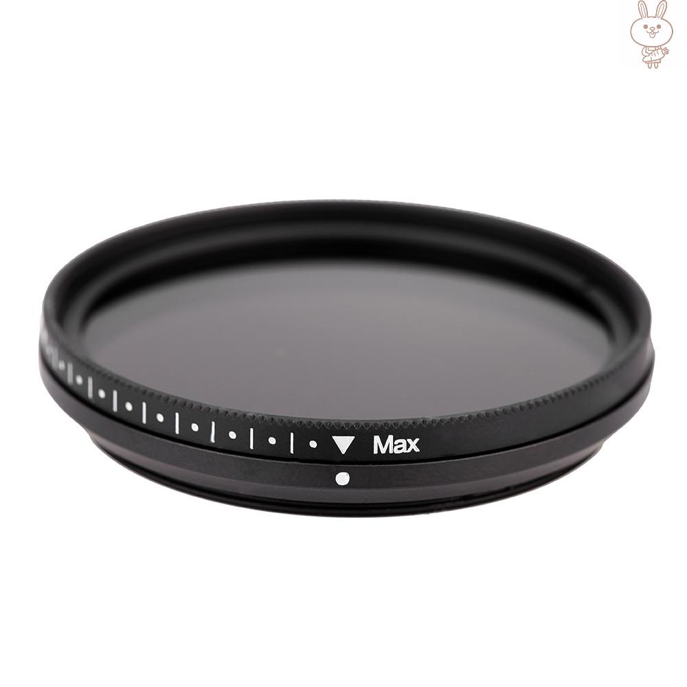 ol Fotga 46mm Slim Fader Variable ND Filter Adjustable Neutral Density ND2 to ND400