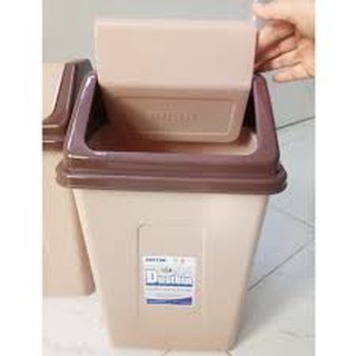 Thùng rác nắp lật loại trung Duy Tân dung tích 22 lít