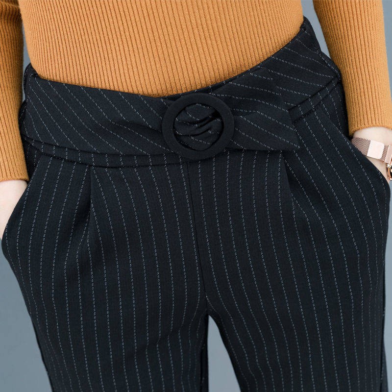 Plus Quần Dài Lưng Cao Có Túi Thời Trang Cho Nữ | BigBuy360 - bigbuy360.vn