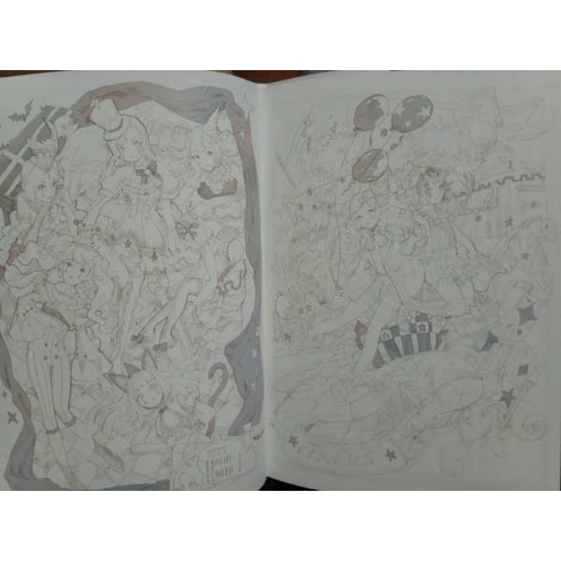 |Order| Tập tranh tô màu "Dragon Night II" - Alichia